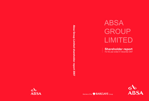 Miniature Absa Bank Rapport annuel 2007