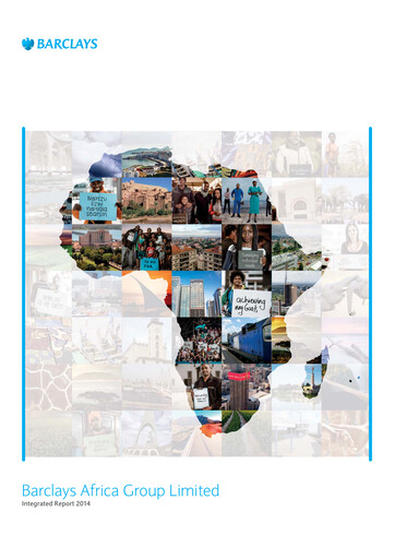 Miniature Absa Bank Rapport annuel 2014