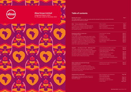 Miniature Absa Bank Rapport annuel 2022