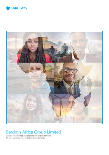 Miniature Absa Bank Bilan financier 2015