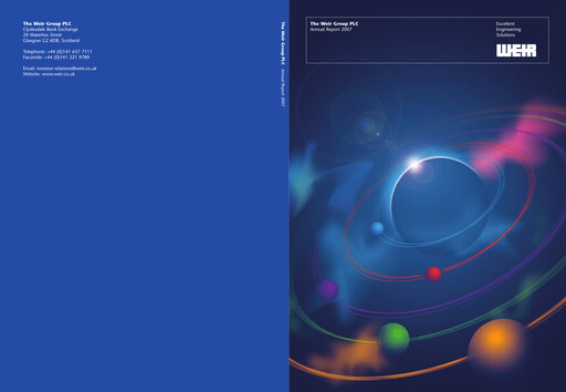 Thumbnail The Weir Group Annual Report 2007