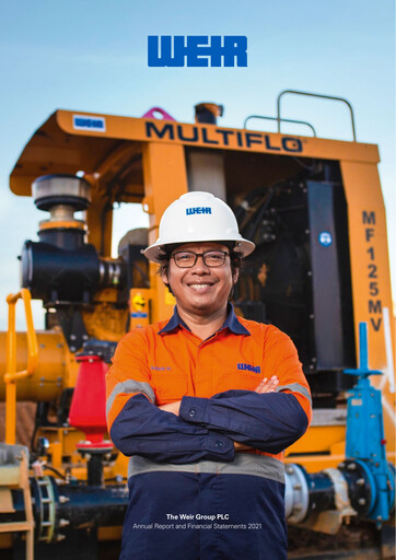 Thumbnail The Weir Group Annual Report 2021