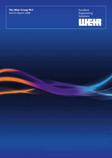 Thumbnail The Weir Group Half-year Report 2008-h1