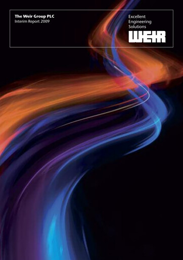 Thumbnail The Weir Group Half-year Report 2009-h1