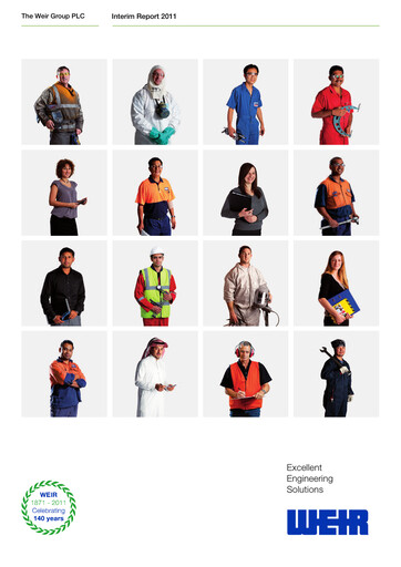 Thumbnail The Weir Group Half-year Report 2011-h1