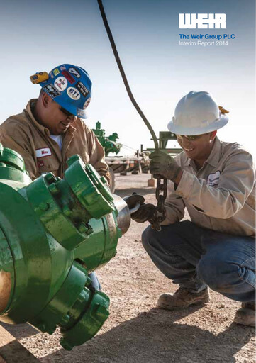 Thumbnail The Weir Group Half-year Report 2014-h1