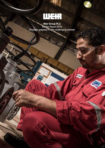 Thumbnail The Weir Group Half-year Report 2015-h1