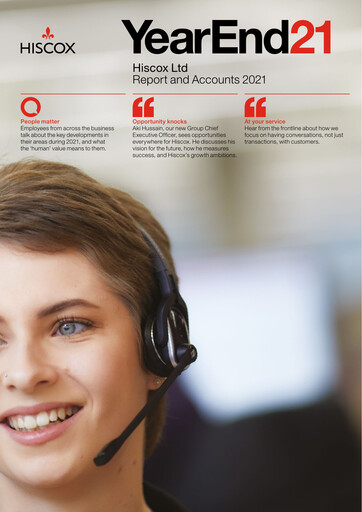 Thumbnail Hiscox Annual Report 2021