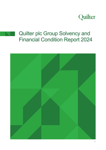 Thumbnail Quilter Financial Report 2024