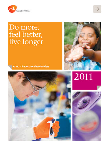 Thumbnail GlaxoSmithKline Annual Report 2011
