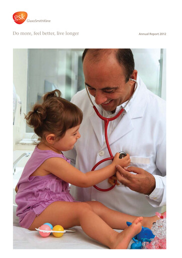 Thumbnail GlaxoSmithKline Annual Report 2012