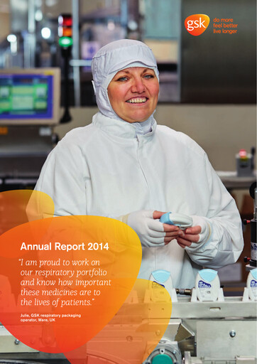 Thumbnail GlaxoSmithKline Annual Report 2014