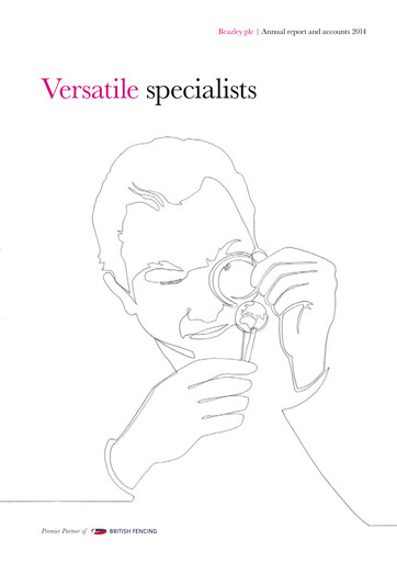 Thumbnail Beazley Annual Report 2014