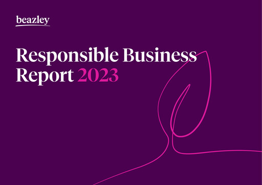 Thumbnail Beazley Sustainability Report 2023