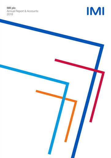 Thumbnail IMI plc Annual Report 2018