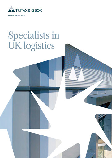 Thumbnail Tritax Big Box REIT Annual Report 2023