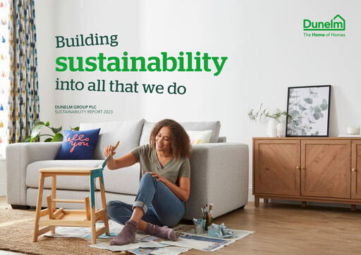 Thumbnail Dunelm Group Sustainability Report 2023