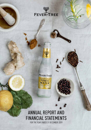 Thumbnail Fever-Tree Drinks Annual Report 2019