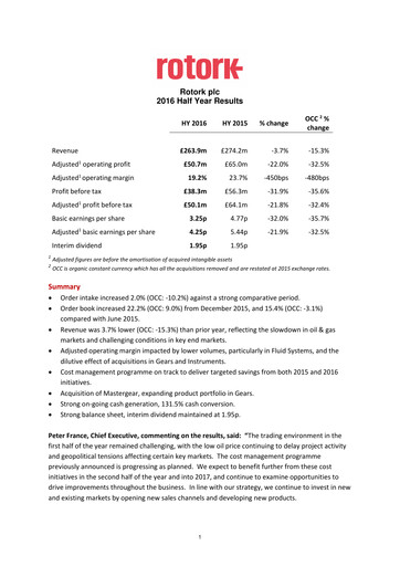 Thumbnail Rotork Half-year Report 2016-h1