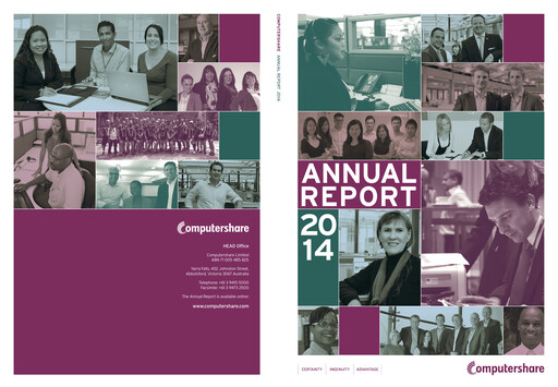 Thumbnail Computershare Annual Report 2014