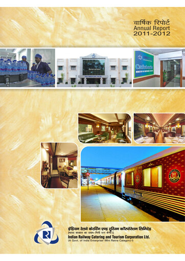 Thumbnail Indian Railway Catering & Tourism Annual Report 2011-2012