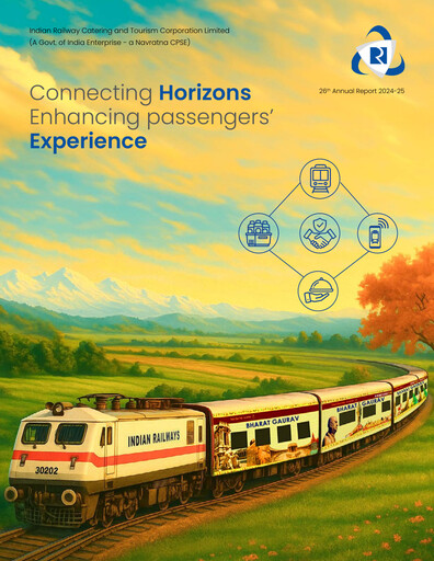 Thumbnail Indian Railway Catering & Tourism Annual Report 2024-2025