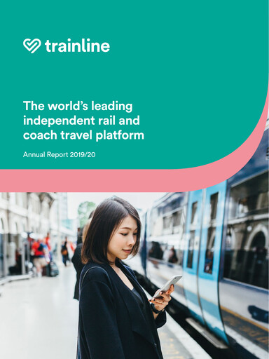 Thumbnail Trainline Annual Report 2019-2020