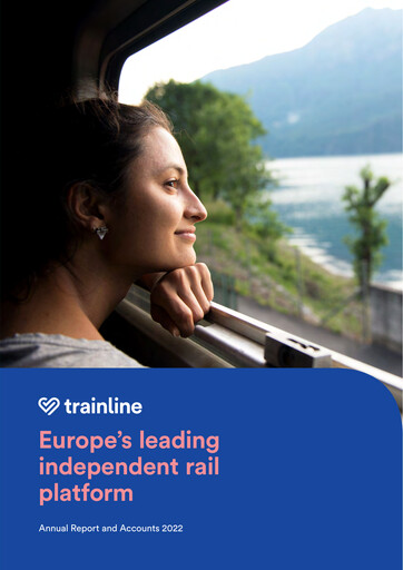 Thumbnail Trainline Annual Report 2022