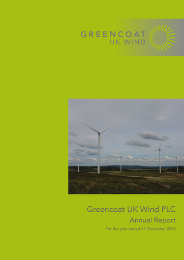 Thumbnail Greencoat UK Wind Annual Report 2014