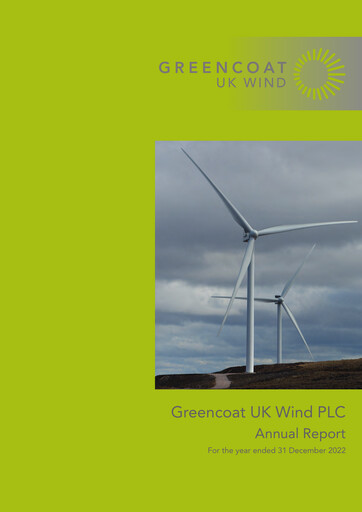 Thumbnail Greencoat UK Wind Annual Report 2022
