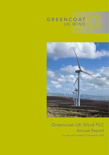 Thumbnail Greencoat UK Wind Annual Report 2024
