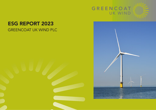 Vorschaubild Greencoat UK Wind ESG-Bericht 2023