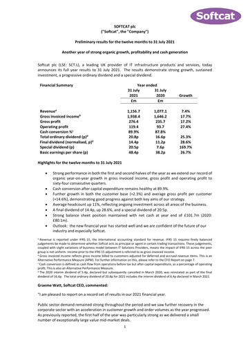 Thumbnail Softcat Financial Report 2021