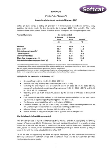 Thumbnail Softcat Half-year Report 2017-h1