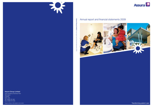 Thumbnail Assura Plc Annual Report 2009