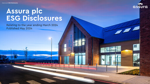 Miniature Assura Plc Rapport ESG 2024