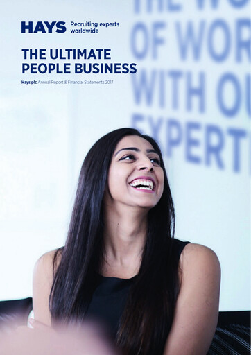 Thumbnail Hays plc Annual Report 2017