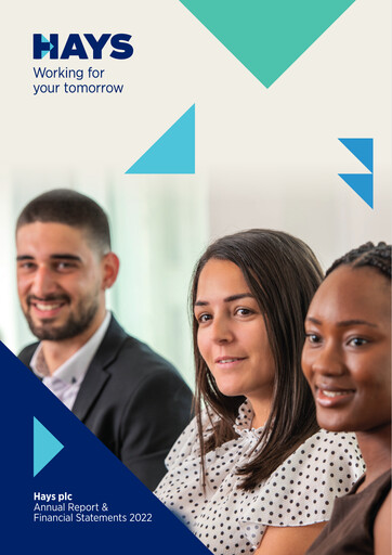 Thumbnail Hays plc Annual Report 2022