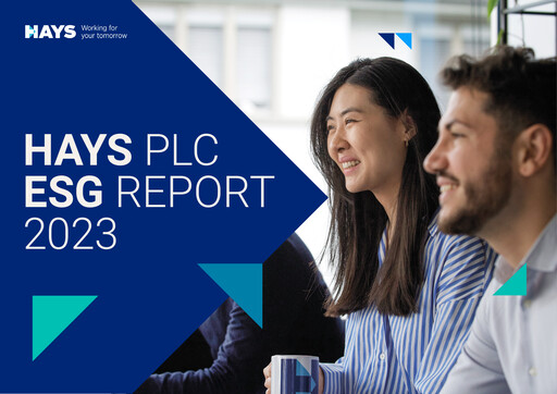Thumbnail Hays plc ESG Report 2023