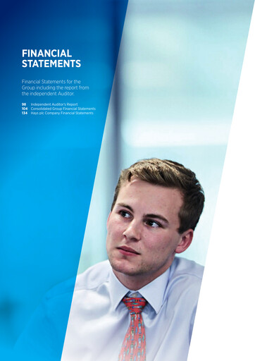 Thumbnail Hays plc Financial Statement 2017