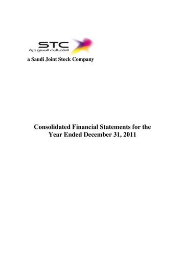 Vorschaubild Saudi Telecom Company Finanzmitteilung 2011