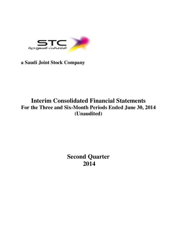 Vorschaubild Saudi Telecom Company Finanzmitteilung 2014-h1