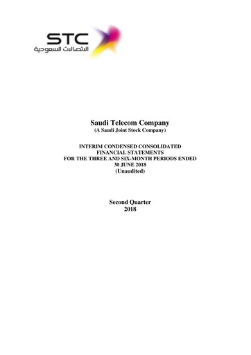 Vorschaubild Saudi Telecom Company Finanzmitteilung 2018-h1