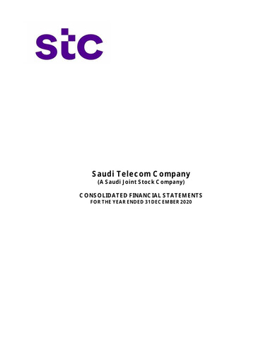 Vorschaubild Saudi Telecom Company Finanzmitteilung 2020