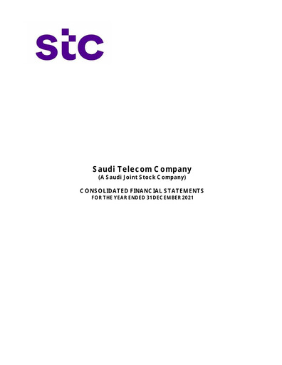 Vorschaubild Saudi Telecom Company Finanzmitteilung 2021