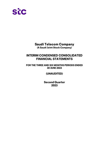 Vorschaubild Saudi Telecom Company Finanzmitteilung 2023-h1