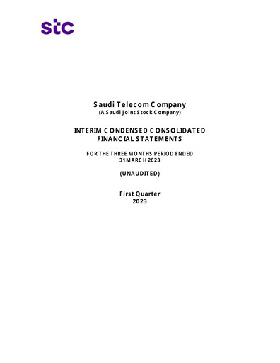 Vorschaubild Saudi Telecom Company Finanzmitteilung 2023-q1