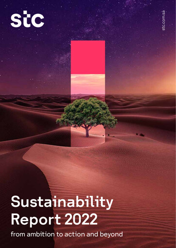 Miniature Saudi Telecom Company Rapport de durabilité 2022