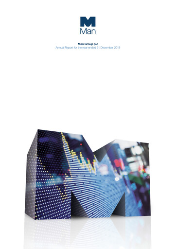 Thumbnail Man Group Annual Report 2018