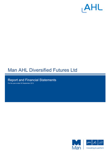Thumbnail Man Group Financial Statement 2013